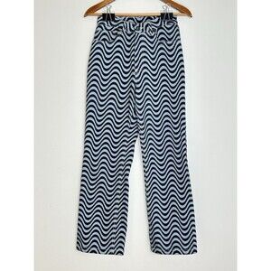 The Ragged Priest Blue Wave Mom Fit Jeans Y2K Wide Leg 100% Cotton Size 30